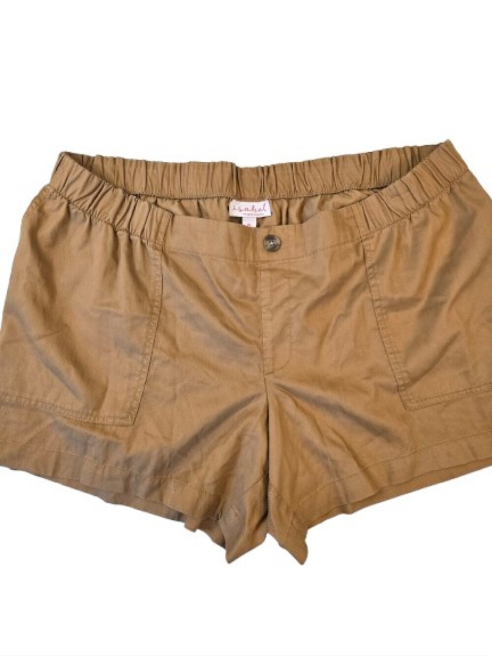 Isabel Under The Belly Pocket Twill Short Size XL Brown